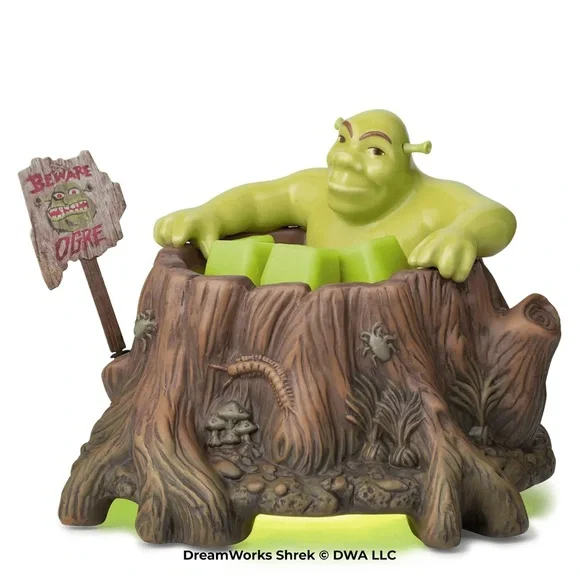 Scentsy SHREK Warmer Wax Bar included Universal Studios Dreamworks NIB - Picture 3 of 8